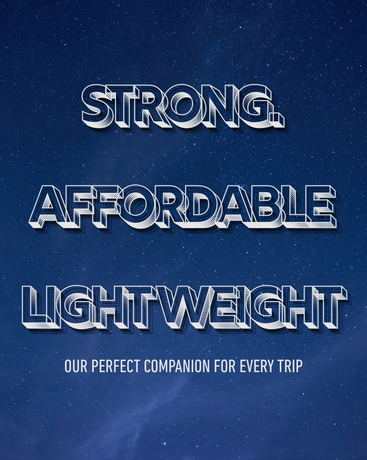 Strong Luggage Bag, Hoffera Affordable Luggage set of 3, Light weight Hoffera Capitol Trolley bag