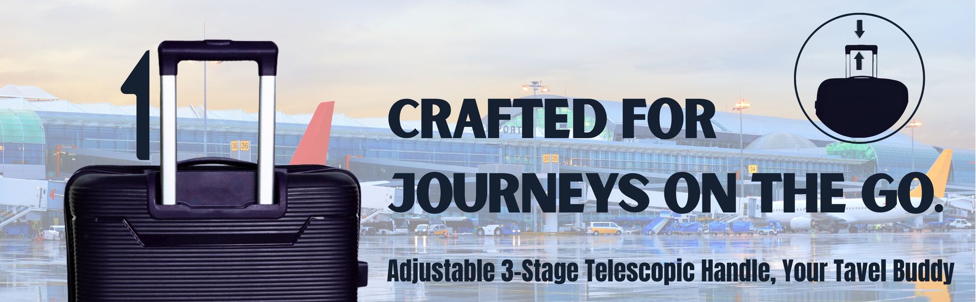 Hoffera Niagara Trolley Set of 3