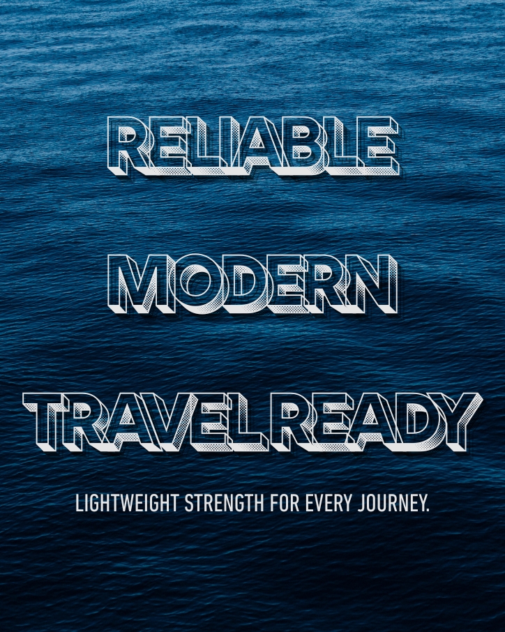 Reliable Luggage Bag, Hoffera Modern Luggage set of 3, Travel Ready Hoffera Capitol Trolley bag