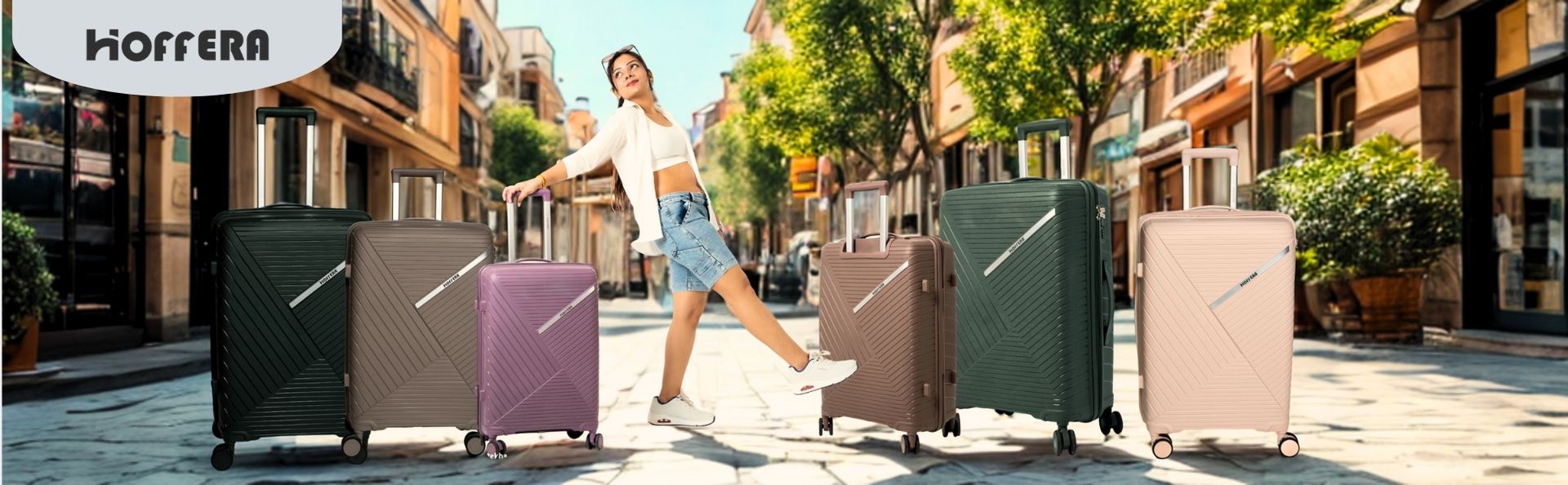 Hoffera Pyramid Trolley Set of 3