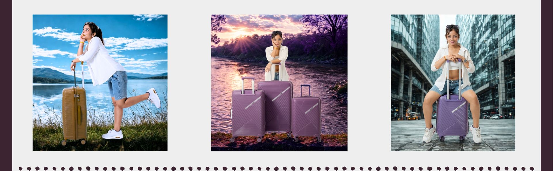 Hoffera Pyramid Trolley Set of 3